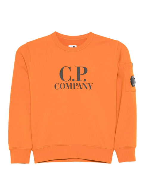 C.P. COMPANY LOGO SWEAT