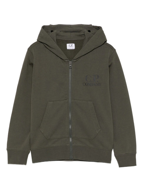 C.P. COMPANY GOGGLES ZIP UP HOODIE
