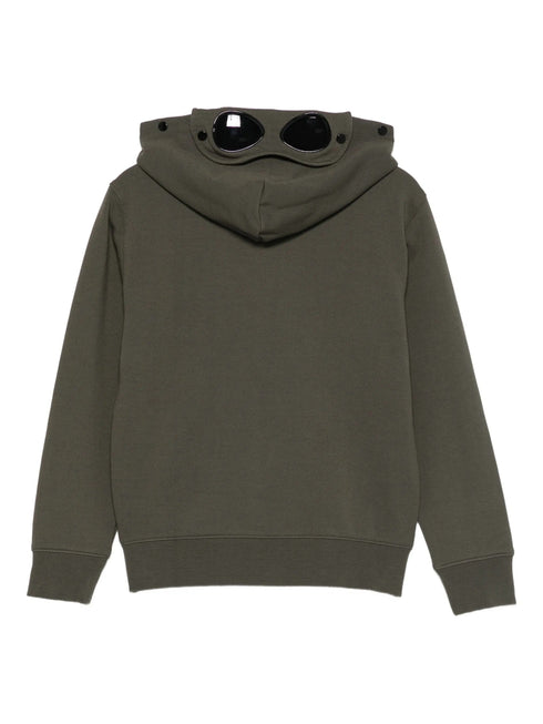 C.P. COMPANY GOGGLES ZIP UP HOODIE