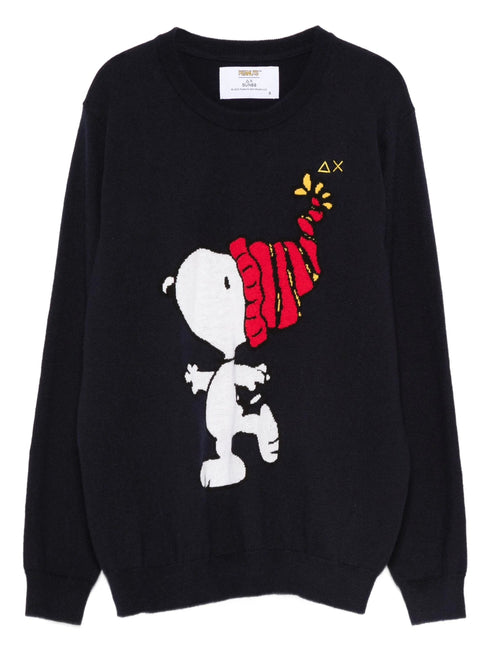 SUN 68 SWEATER PEANUTS ARTWORK