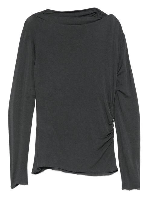 NIU DRAPED SWEATER
