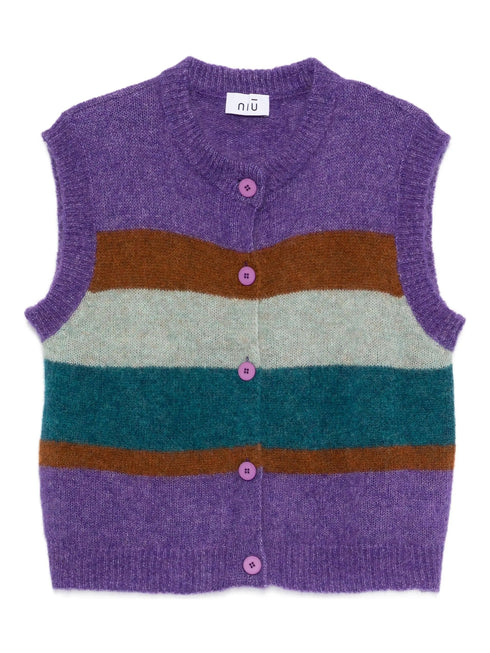 NIU STRIPED GILET