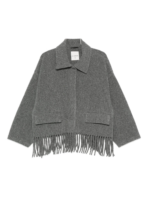 ULI SCHNEIDER FRINGED WOOL JACKET