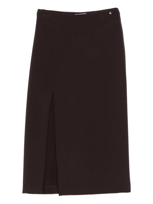OTTODAME SLIT MIDI SKIRT