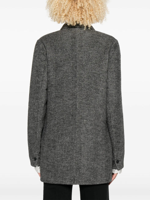 OTTODAME HERRINGBONE BLAZER