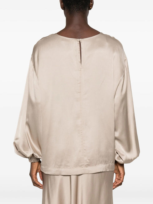 OTTODAME SATIN BLOUSE