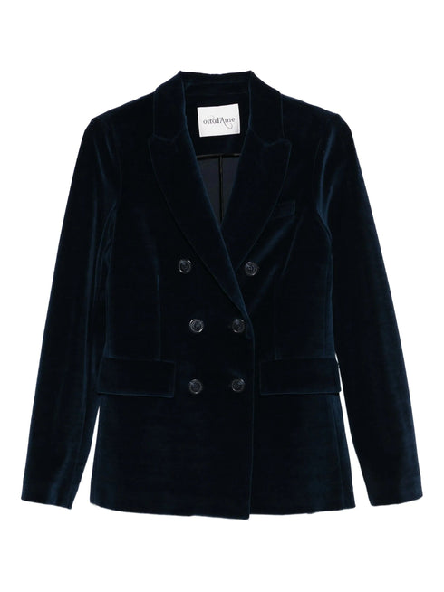 OTTODAME VELVET BLAZER