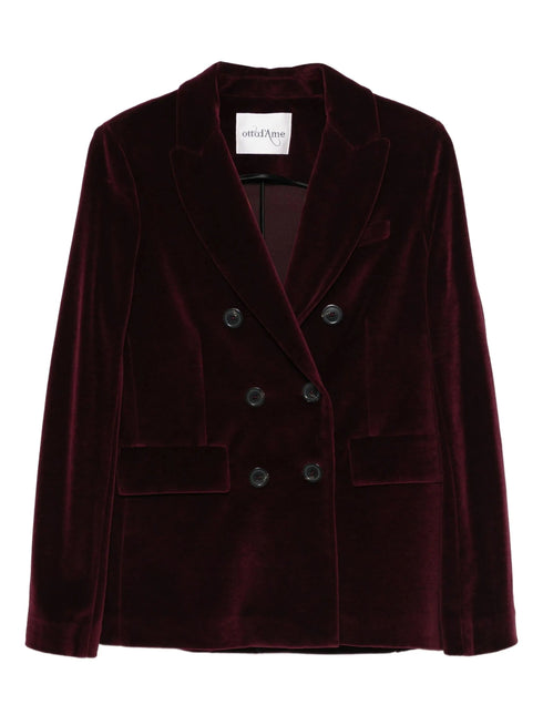 OTTODAME VELVET BLAZER