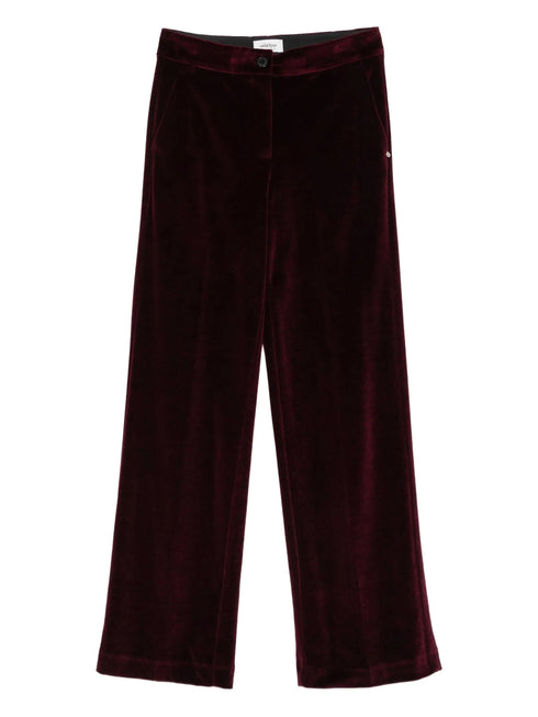OTTODAME VELVET TROUSERS