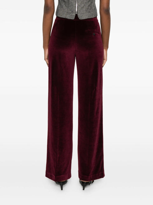 OTTODAME VELVET TROUSERS