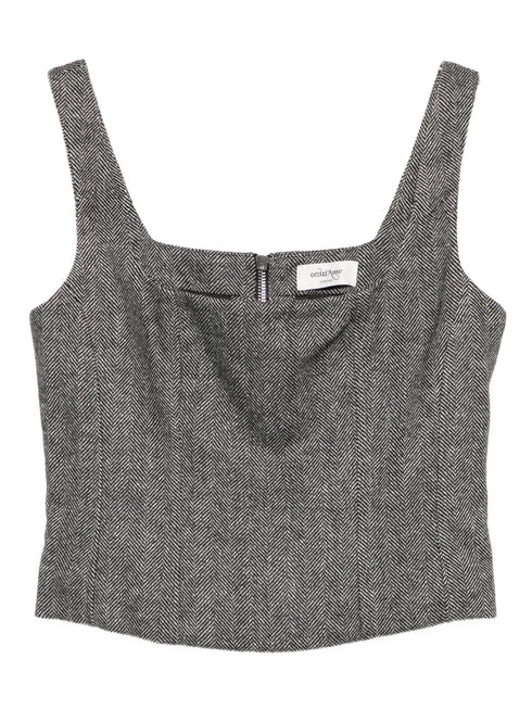 OTTODAME HERRINGBONE TOP