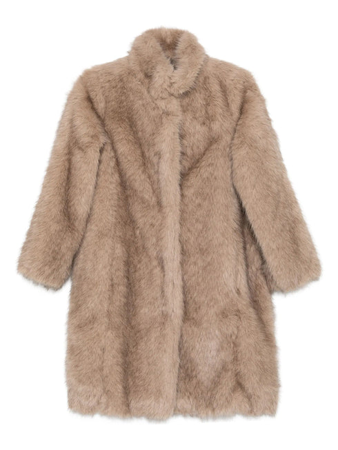 ROSSO 35 FAUX FUR COAT