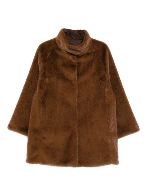 ROSSO 35 FAUX FUR COAT