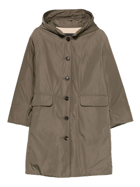 ROSSO 35 HOODED TRENCH