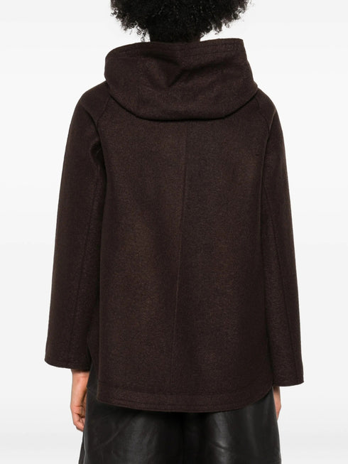 ROSSO 35 HOODED COAT