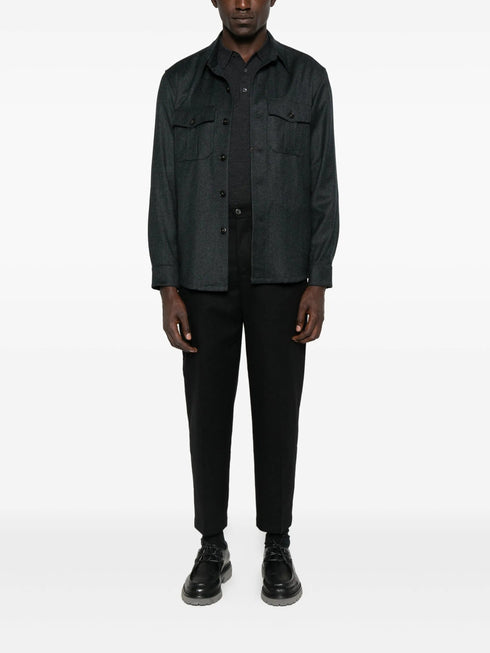 ALPHA STUDIO POLO SWEATER