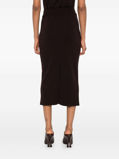 ALPHA STUDIO KNIT MIDI SKIRT