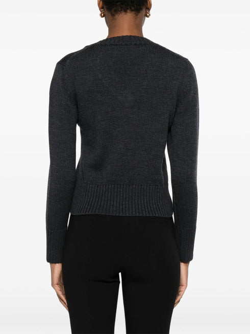 ALPHA STUDIO V NECK SWEATER