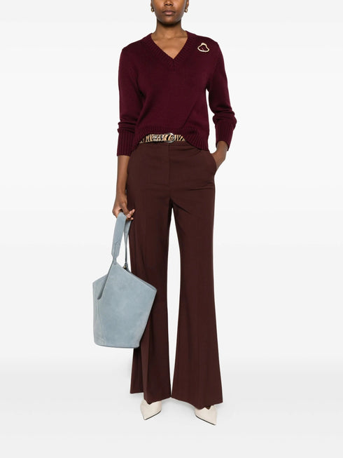 ALPHA STUDIO V NECK SWEATER