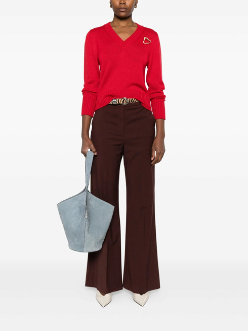 ALPHA STUDIO V NECK SWEATER