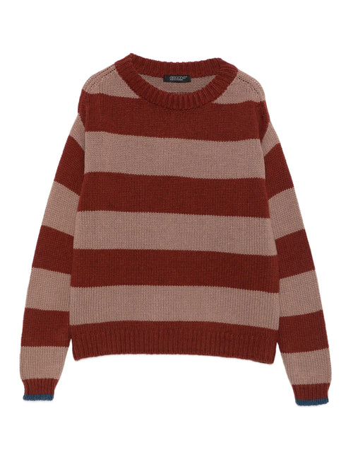 ARAGONA STRIPED SWEATER