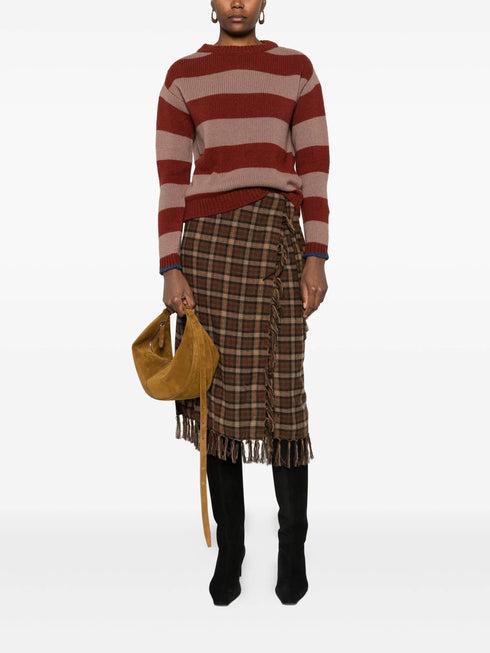 ARAGONA STRIPED SWEATER