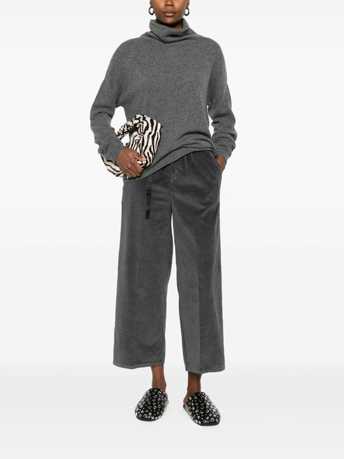 WHITE SAND 88 WIDE LEG TROUSERS