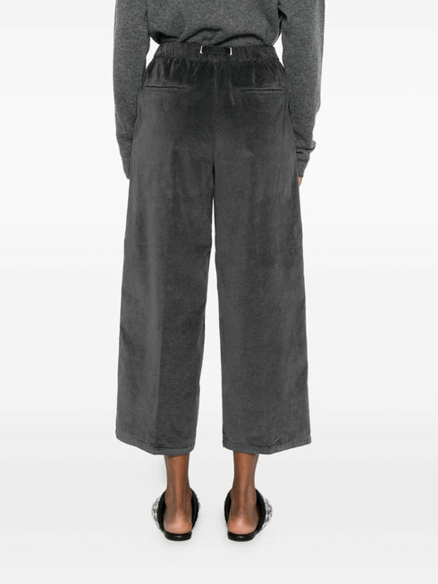 WHITE SAND 88 WIDE LEG TROUSERS