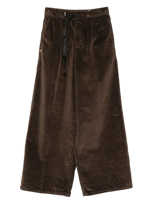 WHITE SAND 88 WIDE LEG TROUSERS