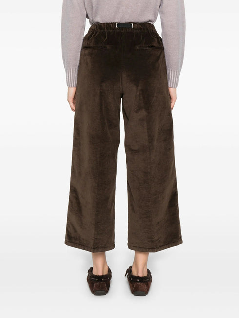 WHITE SAND 88 WIDE LEG TROUSERS