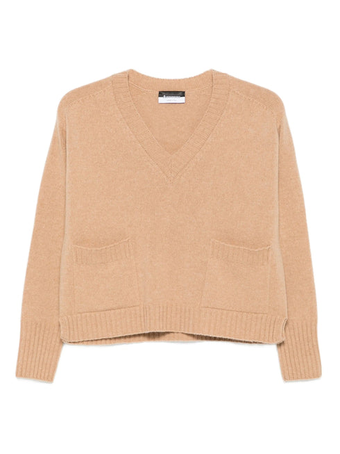 AROVESCIO V NECK SWEATER