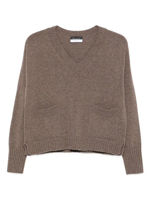 AROVESCIO V NECK SWEATER