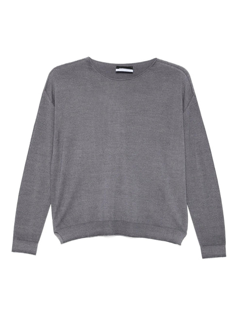AROVESCIO BOAT NECK SWEATER