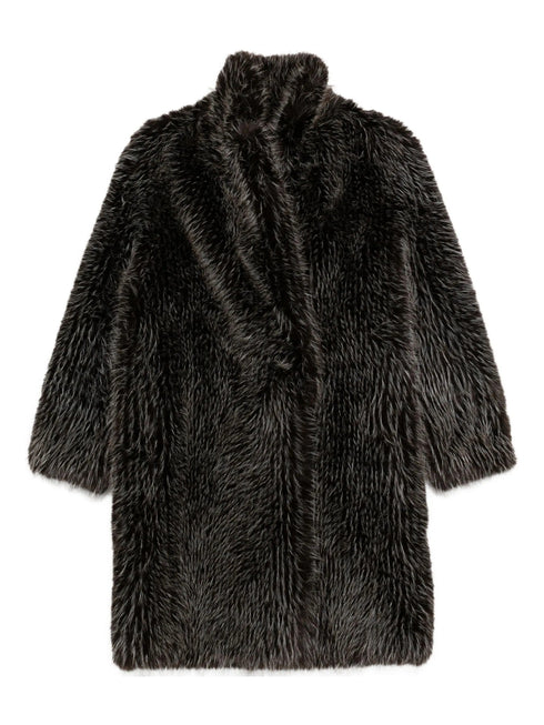 VALENTINI ECO SILVER FOX COAT
