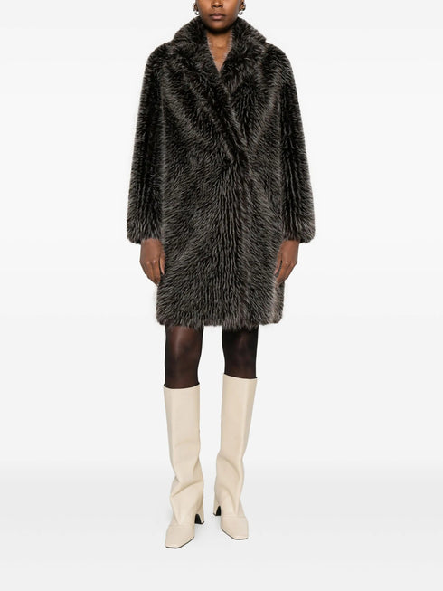 VALENTINI ECO SILVER FOX COAT