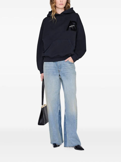 ANINE BING JACI HOODIE LETTERMAN