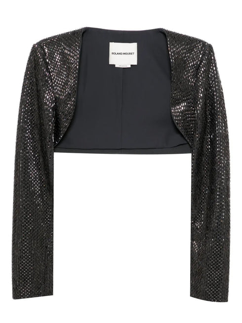 ROLAND MOURET DIAMANTE CREPE BOLERO