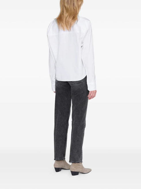 ANINE BING ESSIE CROPPED SHIRT