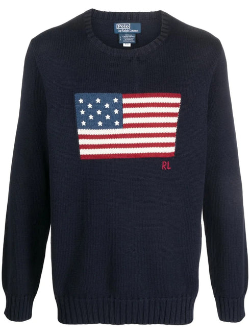 POLO RALPH LAUREN FLAG PULLOVER