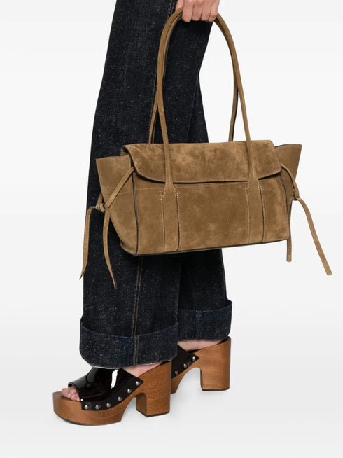 MULBERRY SMALL SOFT BAYSWATER SUEDE