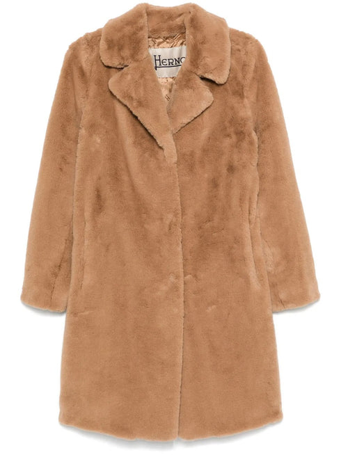 HERNO FAUX FUR COAT