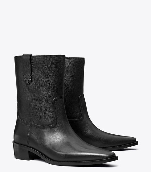 TORY BURCH WESTERN ANKLE BOOT