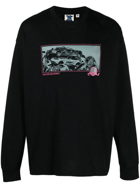 DEUS EX MACHINA PIECE OF SCRAP LS TEE
