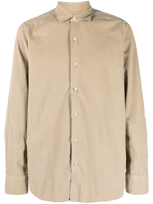 TINTORIA MATTEI 954 MICROSUEDE SHIRT