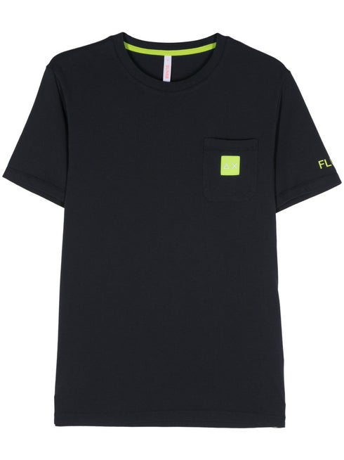 SUN 68 LOGO FLUO T-SHIRT