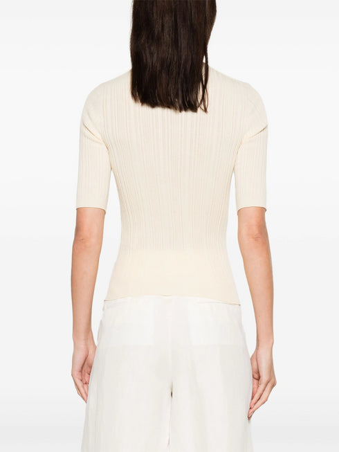 PESERICO EASY RIBBED TOP