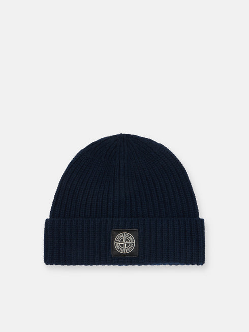 STONE ISLAND LOGO BEANIE