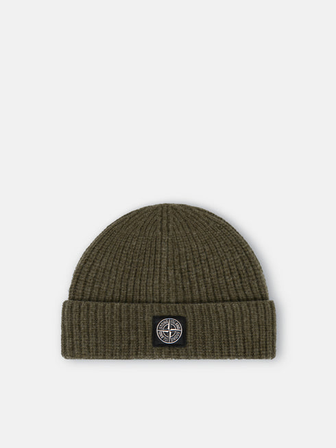 STONE ISLAND LOGO BEANIE
