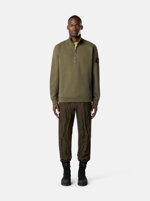 STONE ISLAND ZIP SWEATSHIRT