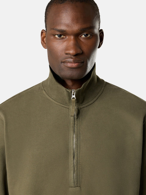 STONE ISLAND ZIP SWEATSHIRT